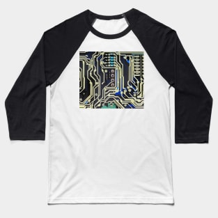 Electric Labyrinth Baseball T-Shirt